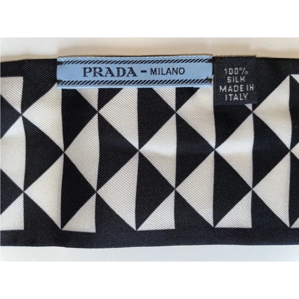Prada silk scarf